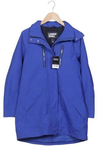 Damen Mantel, blau, Gr. S, Synthetik - Second Hand - Lands End - Modalova