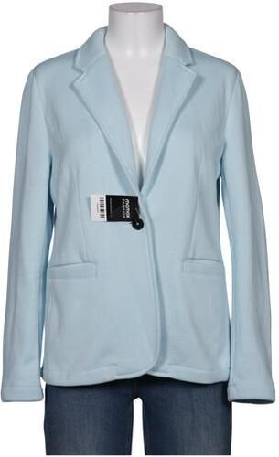 Damen Blazer, hellblau, Gr. S, Synthetik - Second Hand - Lands End - Modalova