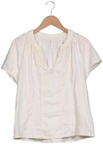 Damen T-Shirt, cremeweiß, Gr. S, Baumwolle - Second Hand - Lands End - Modalova