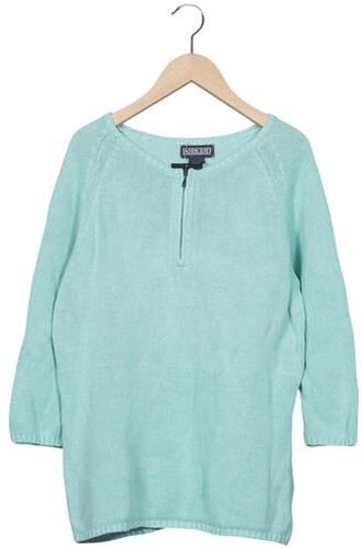 Damen Pullover, hellgrün, Gr. L, Baumwolle, Leinen - Second Hand - Lands End - Modalova