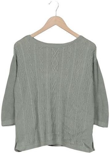Damen Pullover, grün, Gr. S, Baumwolle, Leinen - Second Hand - Lands End - Modalova