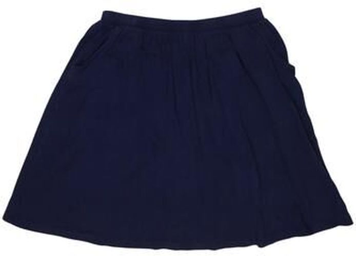 Damen Rock, marineblau, Gr. XL, Baumwolle - Second Hand - Lands End - Modalova