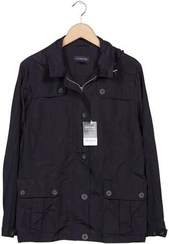 Damen Jacke, marineblau, Gr. EU 42 (US 10), Synthetik - Second Hand - Lands End - Modalova