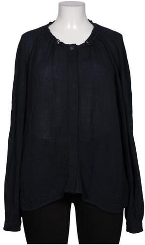 Damen Bluse, marineblau, Gr. EU 44, Baumwolle - Second Hand - LANIUS - Modalova