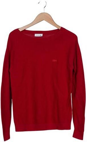 Damen Pullover, bordeaux, Gr. EU 34 (F 36), Elasthan, Baumwolle, Synthetik - Second Hand - Lacoste - Modalova