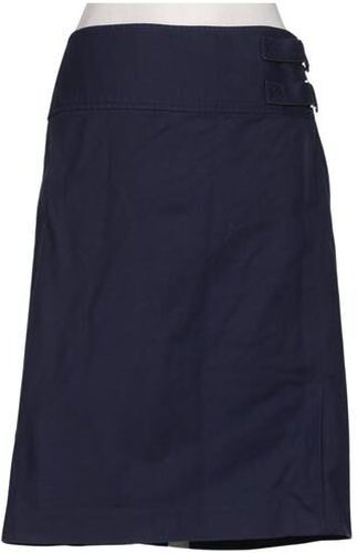 Damen Rock, marineblau, Gr. EU 44 (US 12), Elasthan, Baumwolle - Second Hand - LAUREN Ralph Lauren - Modalova