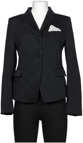 Damen Blazer, marineblau, Gr. EU 40, Elasthan, Baumwolle, Synthetik, Viskose - Second Hand - Laurel - Modalova