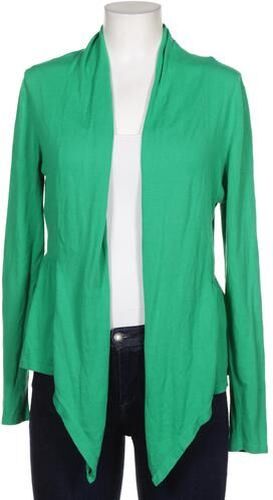 Damen Strickjacke, grün, Gr. EU 38, Baumwolle, Viskose - Second Hand - Laurel - Modalova