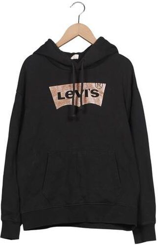 Damen Kapuzenpullover, schwarz, Gr. S, Baumwolle - Second Hand - Levis - Modalova