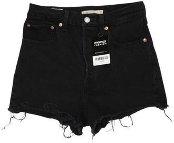 Damen Shorts, schwarz, Gr. W27, Elasthan, Baumwolle - Second Hand - Levis - Modalova