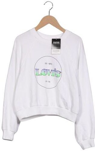 Damen Sweatshirt, weiß, Gr. XS, Baumwolle, Synthetik - Second Hand - Levis - Modalova