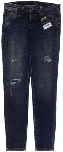 Damen Jeans, marineblau, Gr. W25 L28, Elasthan, Baumwolle, Leder, Synthetik - Second Hand - LTB - Modalova