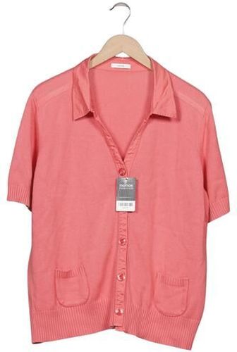 Damen Strickjacke, pink, Gr. EU 50, Elasthan, Baumwolle, Synthetik - Second Hand - Lucia - Modalova