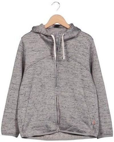 Damen Kapuzenpullover, grau, Gr. L, Baumwolle, Synthetik - Second Hand - Mammut - Modalova
