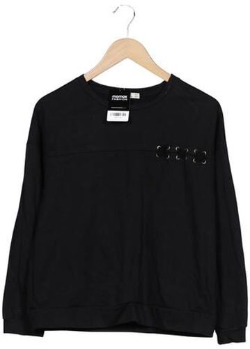 Damen Sweatshirt, schwarz, Gr. M, Baumwolle, Synthetik - Second Hand - Mango - Modalova