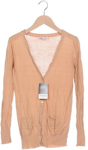Damen Strickjacke, beige, Gr. M, Baumwolle, Viskose - Second Hand - Mango - Modalova