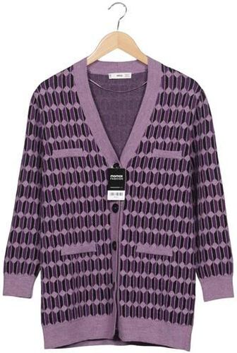Damen Strickjacke, flieder, Gr. XS - Second Hand - Mango - Modalova