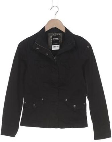 Damen Jacke, schwarz, Gr. EU 34, Baumwolle - Second Hand - manguun - Modalova