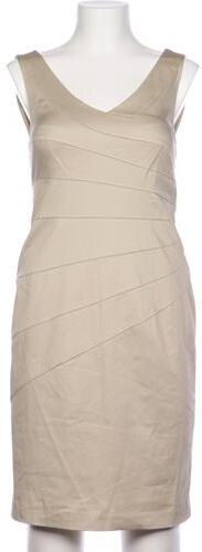 Damen Kleid, beige, Gr. EU 38, Elasthan, Baumwolle, Synthetik - Second Hand - manguun - Modalova