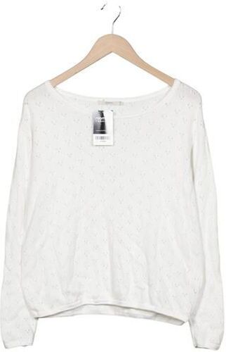 Damen Pullover, weiß, Gr. EU 36, Baumwolle - Second Hand - Maas - Modalova