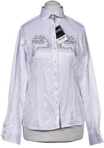 Damen Bluse, weiß, Gr. S, Baumwolle, Synthetik - Second Hand - MADELEINE - Modalova