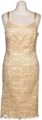 Damen Kleid, beige, Gr. EU 40, Synthetik, Viskose - Second Hand - MADELEINE - Modalova