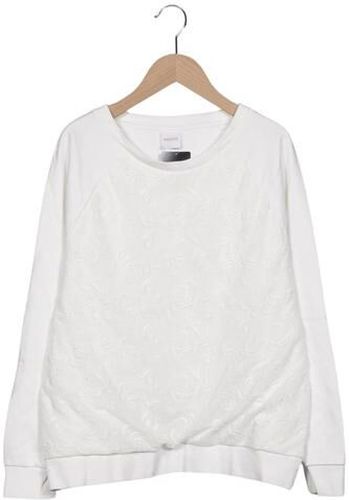 Damen Sweatshirt, weiß, Gr. EU 38, Elasthan, Baumwolle, Synthetik - Second Hand - MADELEINE - Modalova