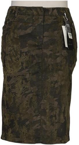 Damen Rock, grün, Gr. EU 42, Elasthan, Baumwolle, Synthetik - Second Hand - MADELEINE - Modalova