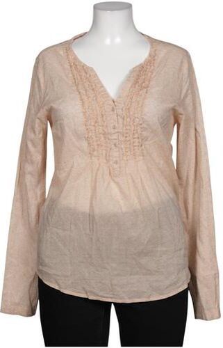 Damen Bluse, beige, Gr. EU 42 ( 4), Baumwolle - Second Hand - Maison Scotch - Modalova