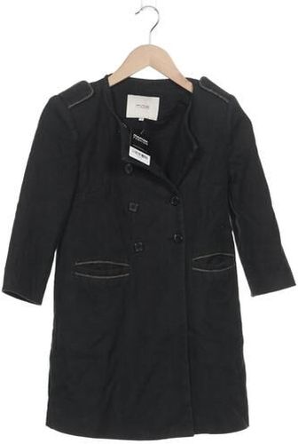 Damen Mantel, schwarz, Gr. EU 34 (F 36), Baumwolle - Second Hand - Maje - Modalova