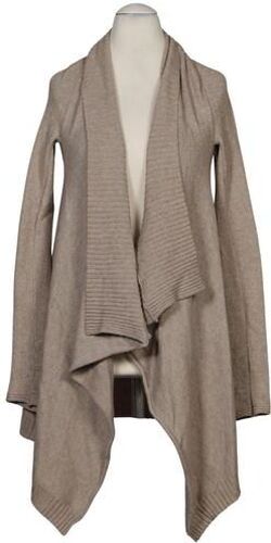 Damen Strickjacke, beige, Gr. EU 38, Synthetik, Viskose, Modal - Second Hand - Malvin - Modalova