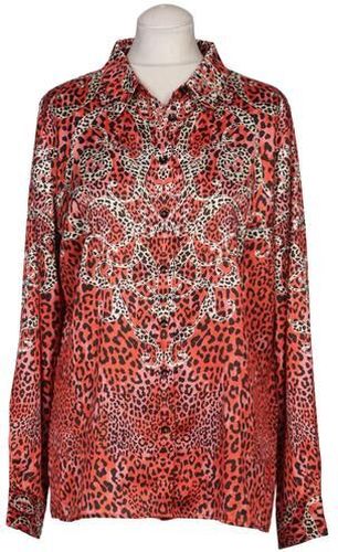 Damen Bluse, rot, Gr. EU 38, Synthetik - Second Hand - Malo - Modalova