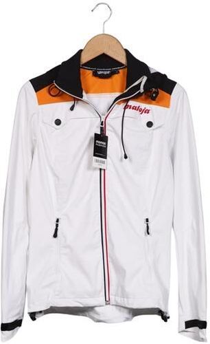 Damen Jacke, weiß, Gr. S, Synthetik - Second Hand - Maloja - Modalova