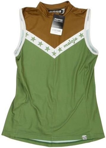 Damen Top, grün, Gr. M, Synthetik - Second Hand - Maloja - Modalova