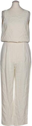 Damen Jumpsuit/Overall, cremeweiß, Gr. EU 36, Viskose - Second Hand - Massimo Dutti - Modalova
