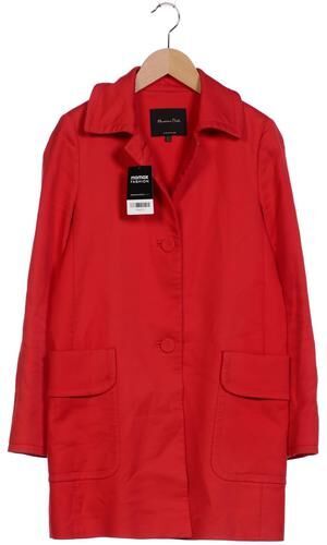 Damen Mantel, rot, Gr. EU 38, Elasthan, Baumwolle, Synthetik, Viskose - Second Hand - Massimo Dutti - Modalova