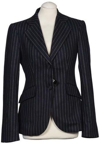 Damen Blazer, marineblau, Gr. EU 38, Elasthan, Synthetik, Wolle, Viskose - Second Hand - Massimo Dutti - Modalova