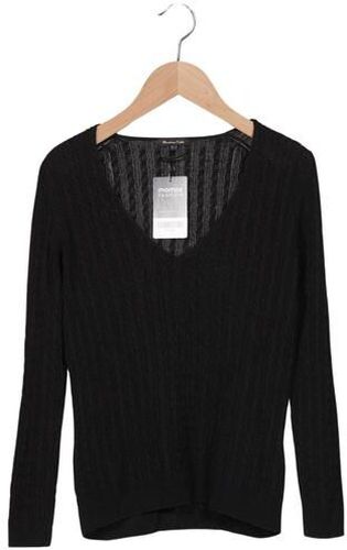 Damen Pullover, schwarz, Gr. S, Baumwolle, Viskose - Second Hand - Massimo Dutti - Modalova