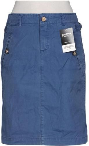 Damen Rock, blau, Gr. EU 36, Baumwolle - Second Hand - Massimo Dutti - Modalova