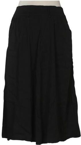 Damen Rock, schwarz, Gr. EU 38, Viskose - Second Hand - Massimo Dutti - Modalova