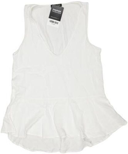 Damen Top, weiß, Gr. XS - Second Hand - Massimo Dutti - Modalova