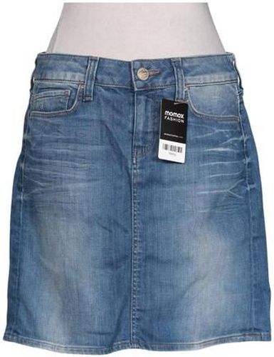 Damen Rock, blau, Gr. S, Elasthan, Baumwolle - Second Hand - mavi - Modalova