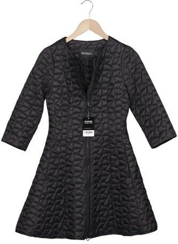 Damen Mantel, schwarz, Gr. EU 34, Synthetik - Second Hand - MAX&Co. - Modalova