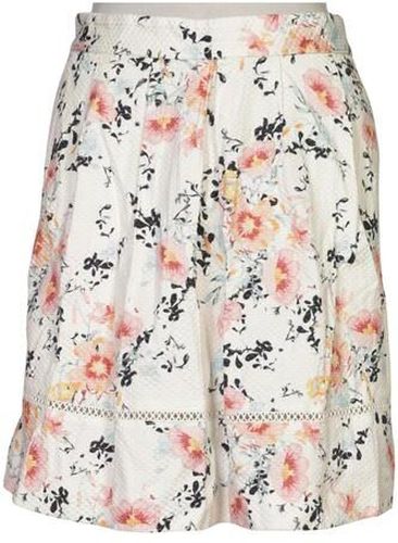 Damen Rock, weiß, Gr. EU 40, Elasthan, Baumwolle - Second Hand - mint&berry - Modalova