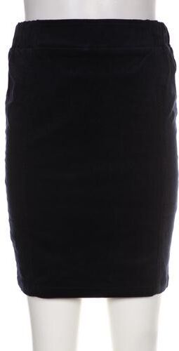 Damen Rock, marineblau, Gr. EU 34, Elasthan, Baumwolle - Second Hand - mint&berry - Modalova