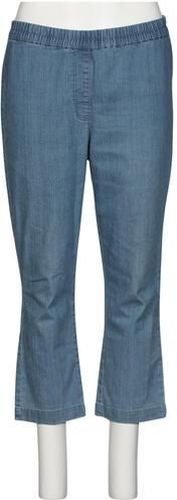 Damen Jeans, blau, Gr. EU 44, Elasthan, Baumwolle, Synthetik - Second Hand - MIAMODA - Modalova