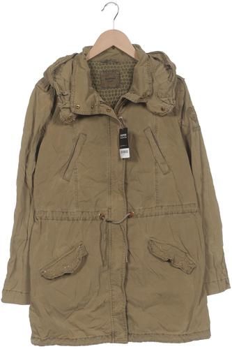 Damen Mantel, grün, Gr. EU 44, Baumwolle, Synthetik - Second Hand - Milestone - Modalova