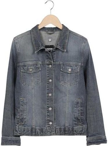 Damen Jacke, blau, Gr. EU 40, Elasthan, Baumwolle - Second Hand - Montego - Modalova