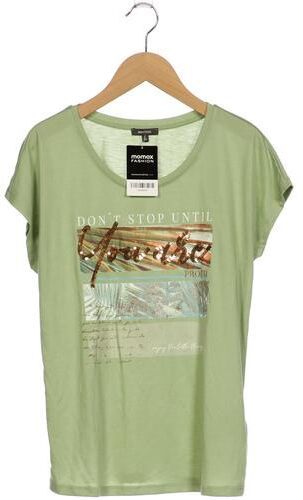 Damen T-Shirt, hellgrün, Gr. XS, Synthetik, Viskose - Second Hand - Montego - Modalova