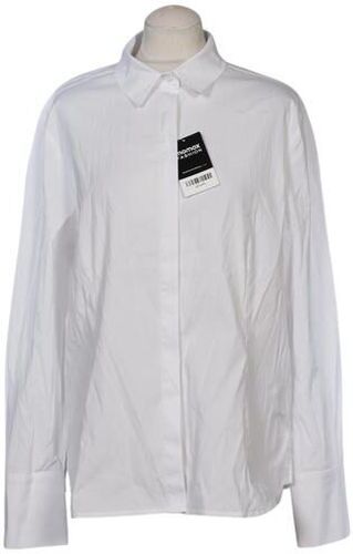 Damen Bluse, weiß, Gr. EU 42, Elasthan, Baumwolle, Synthetik - Second Hand - monari - Modalova